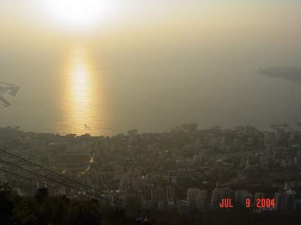 A trip to Harissa in the telepherique