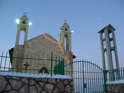 St Mary , Chanbouk , Kobayat In Winter
