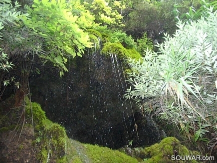Water Descending from Rocks on Arka River