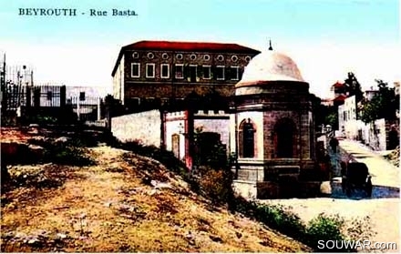 1920-Beyrouth-rue-basta