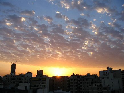 A Sunset From My House In Beirut