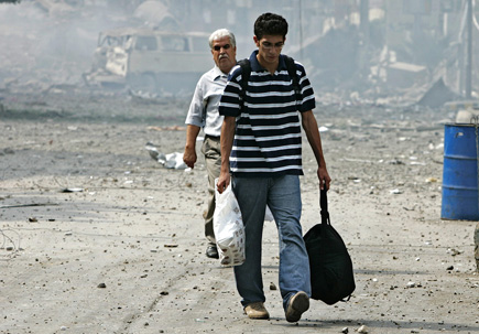 Israel Attacks Beirut July 2006