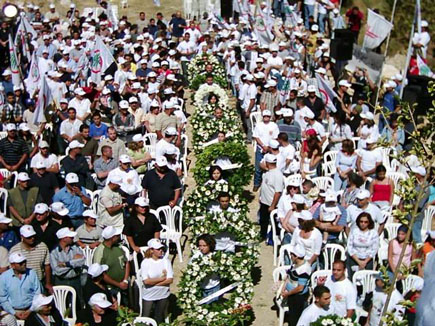 Demonstration after Lebanese Forces Martyrs Memorial
