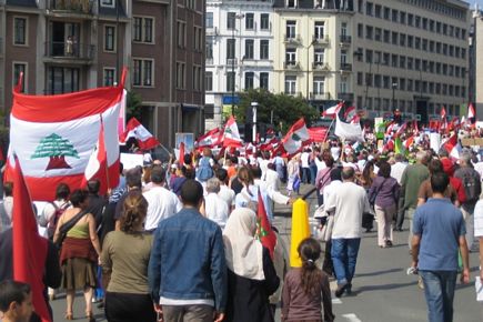 Manifestations en Belgique