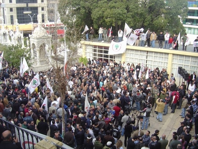 Mass in Achrafieh in Mar Mitr