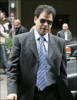 Lebanese Industry Minister Pierre Gemayel