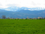 View Of The Akkarian Mountains From Daher Nassar