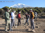 Hiking To Kilimanjaro, Tanzania Sept 2008- We were there
